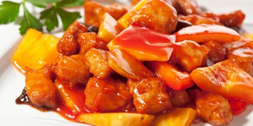 Курица в кисло-сладком соусе по‑китайски